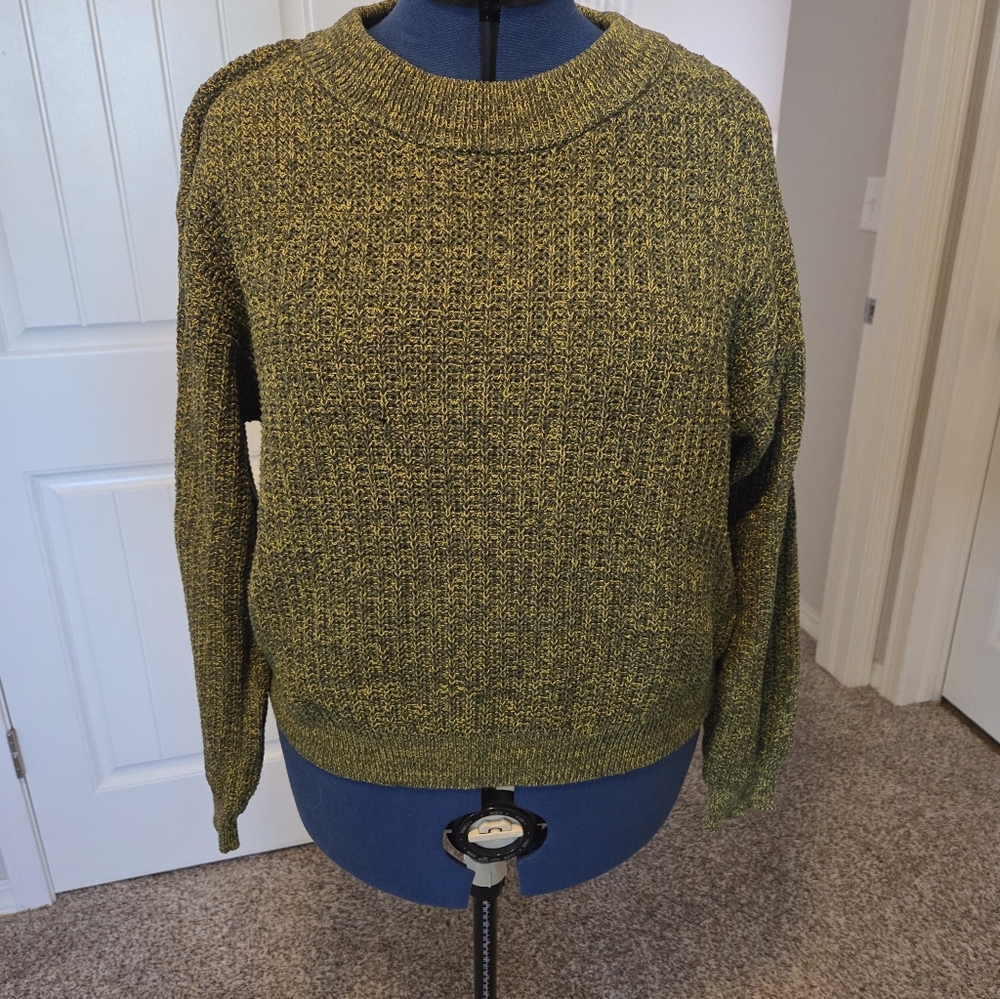Universal Thread Women's Crewneck Knit Sweater - Olive Green XL